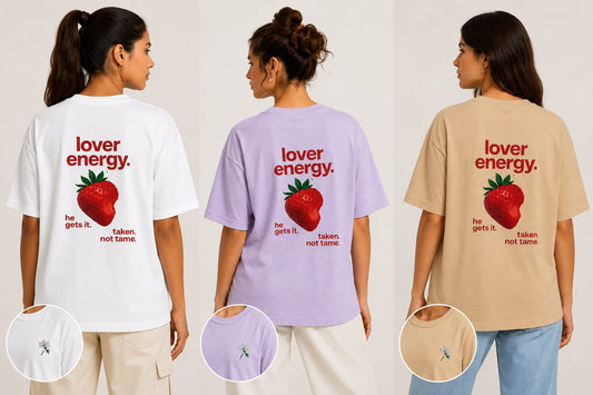 Unique Female Oversized Standard T-Shirt